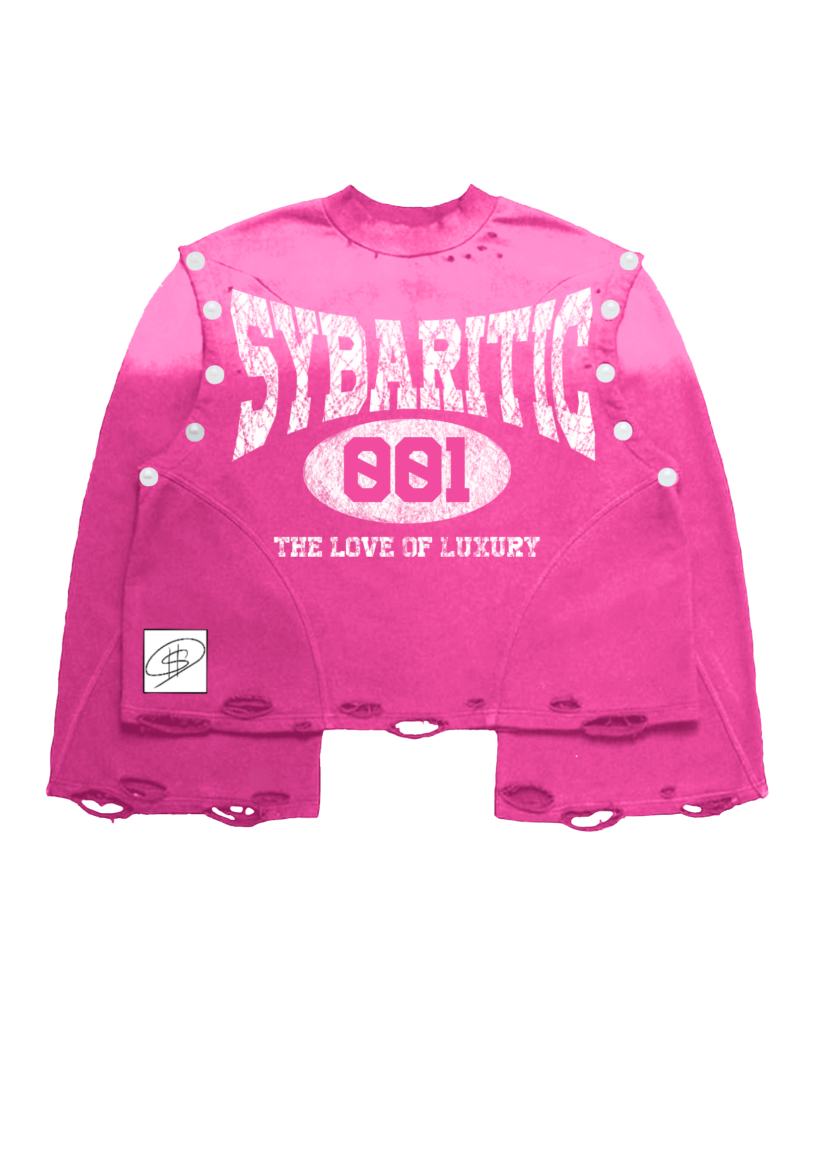 '001' PINK PASSION SWEATER
