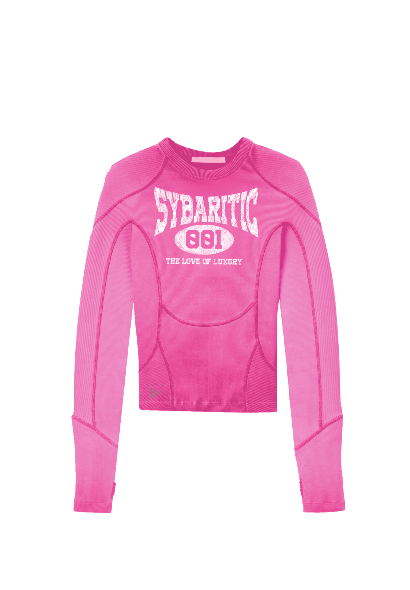 '001' PINK PASSION YOGA TOP